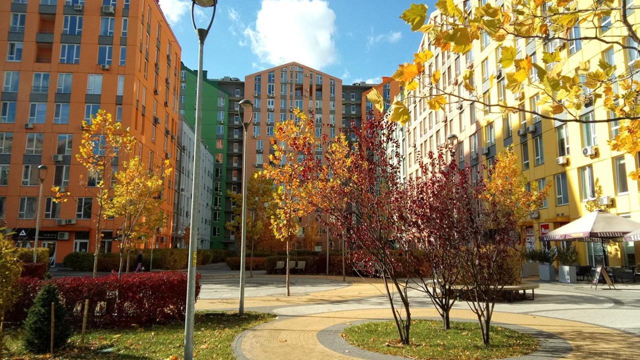 Georgeous Bright Studio In A Bright Residential Complex Comfort Town Кт-08 Kijów Zewnętrze zdjęcie