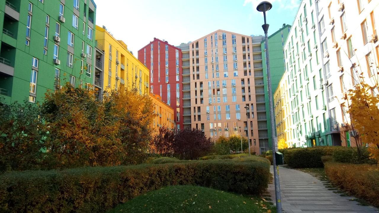 Georgeous Bright Studio In A Bright Residential Complex Comfort Town Кт-08 Kijów Zewnętrze zdjęcie