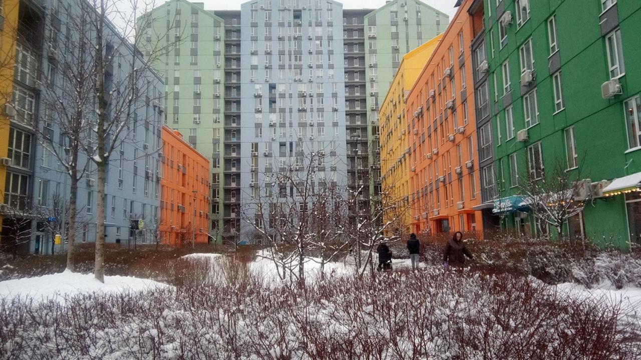Georgeous Bright Studio In A Bright Residential Complex Comfort Town Кт-08 Kijów Zewnętrze zdjęcie